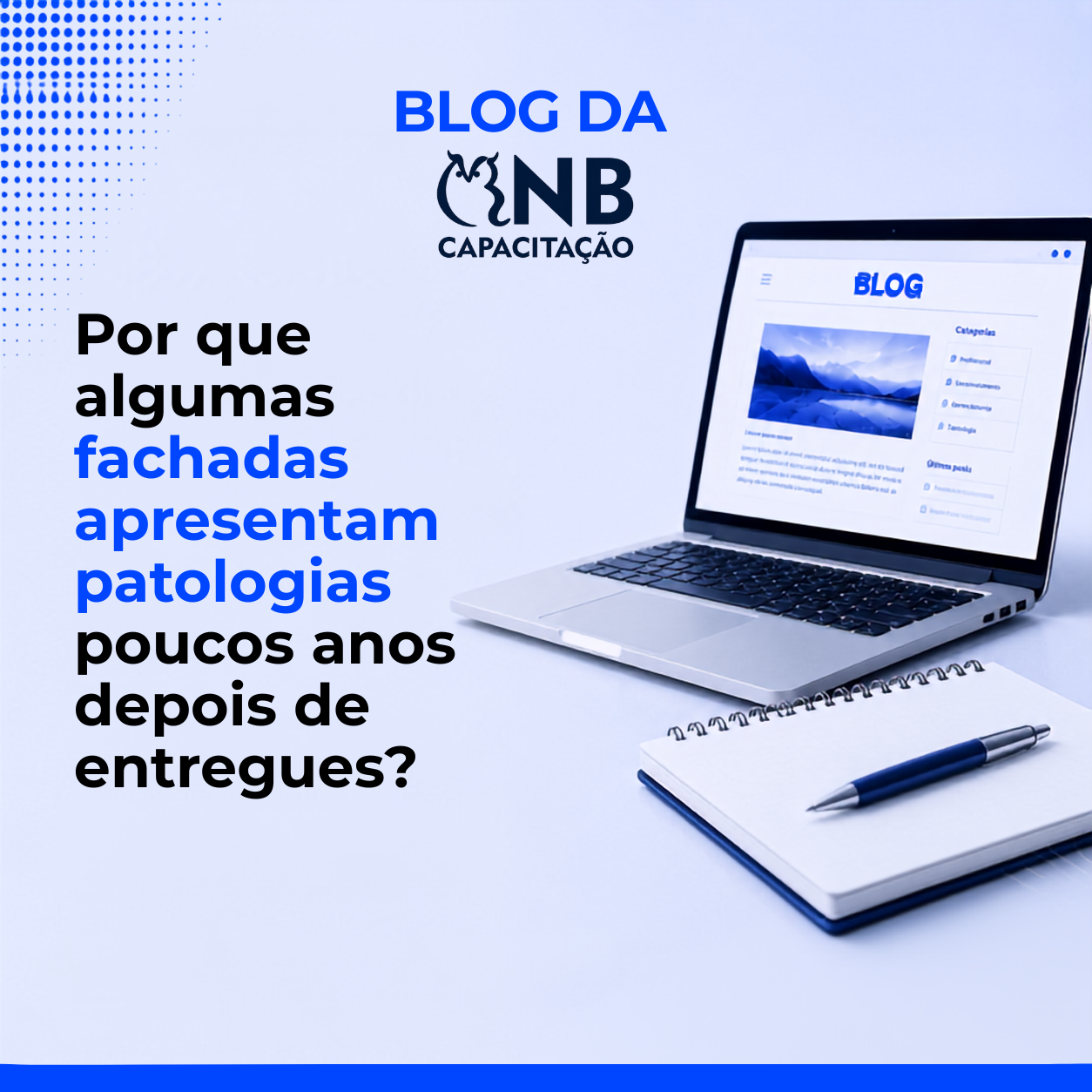 Por que algumas fachadas apresentam patologias poucos anos depois de entregues?